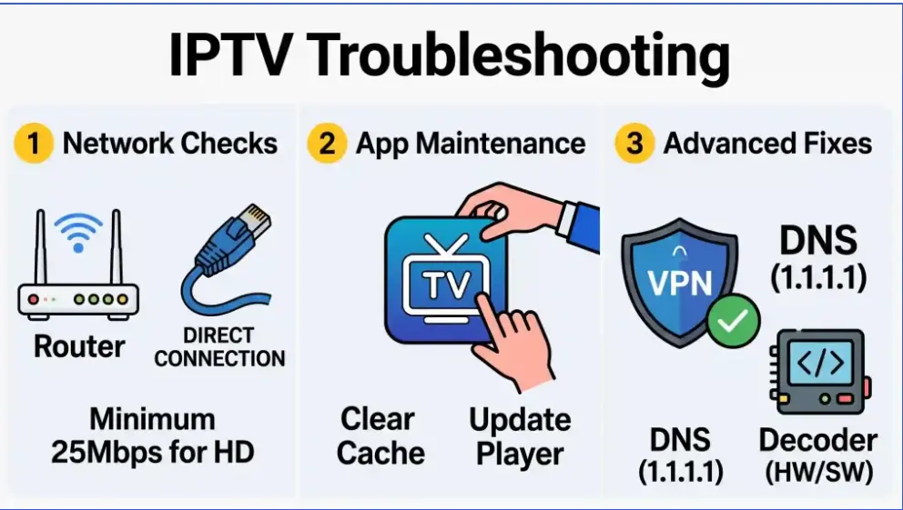 Why My IPTV Is Not Working?