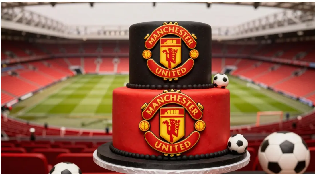 this image Manchester United Cake