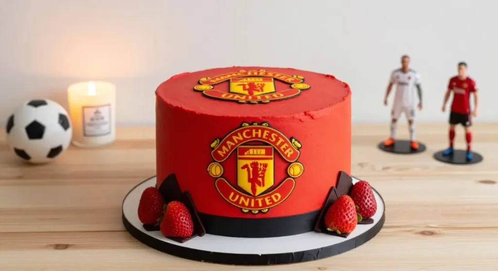 this image Manchester United Cake